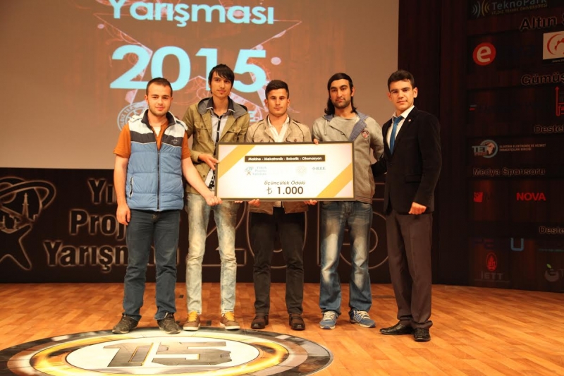 HİTİT ÜNİVERSİTESİ PROJELER YARIŞMASINDA 3. OLDU