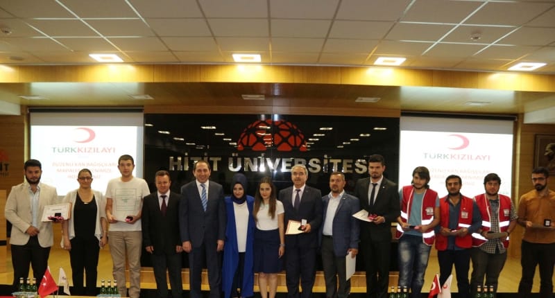 HİTİT’DE KAN BAĞIŞÇILARINA MADALYA