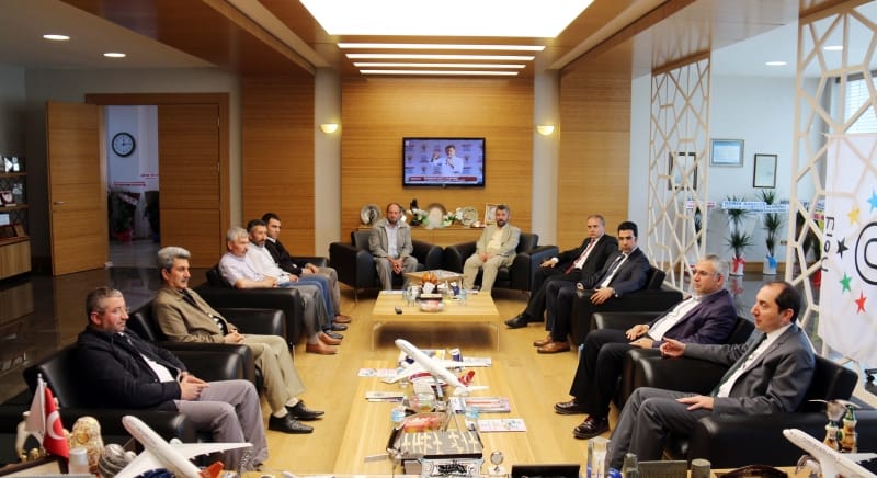 ENSAR VAKFINDAN ALKAN’A ZİYARET