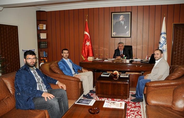 TÜGVA’DAN MÜFTÜ AKIN’A ZİYARET