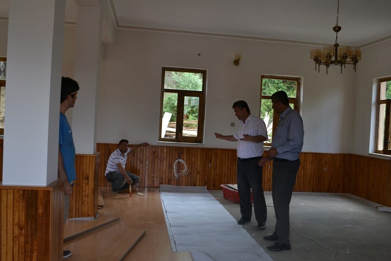 MESCİD’İ RAMAZAN’A YETİŞTİRDİLER