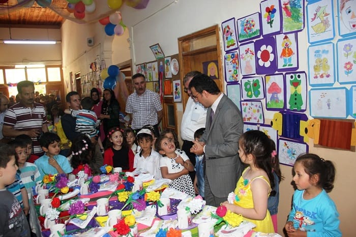 ANA SINIFI ÖĞRENCİLERİ SERGİSİ BEĞENİLDİ