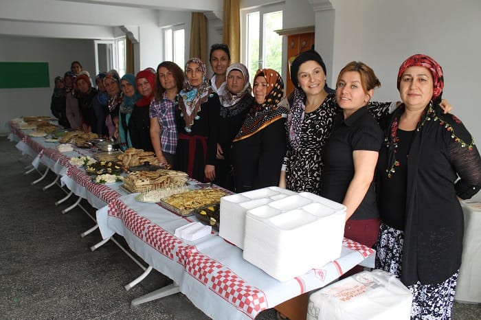 OVASARAY’IN KADINLARI PEYNİR ÜRETMEYE BAŞLADI