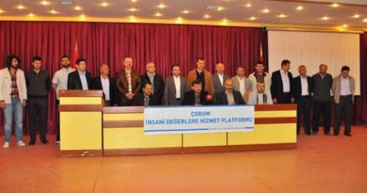 ÇORUM’DA ÇİN DEVLETİNİ LANETLEDİLER