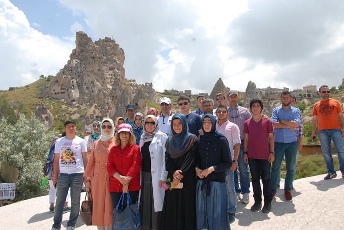 ÇORUMLU GENÇLER KAPADOKYA’YI GEZDİ
