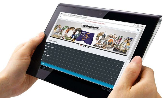 ÇORUM BELEDİYESİ MOBİL CİHAZLARDA