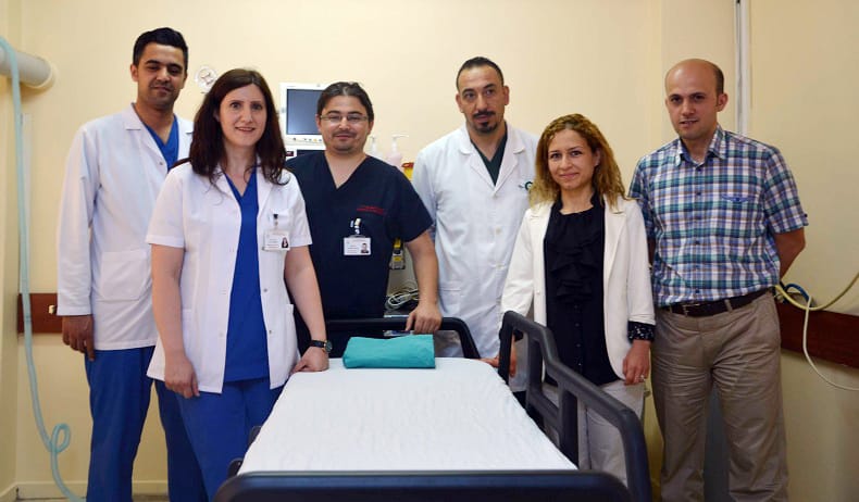 ÇORUM’DA ŞOK TEDAVİSİ İLK KEZ UYGULANDI