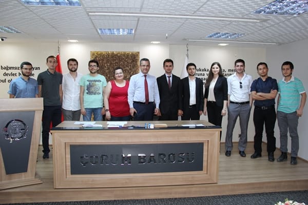 ÇORUM’DA GENÇ AVUKATLAR MECLİSİ KURULDU