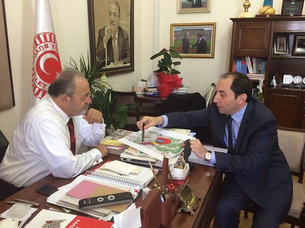 REKTÖR ALKAN’DAN USLU’YA ZİYARET