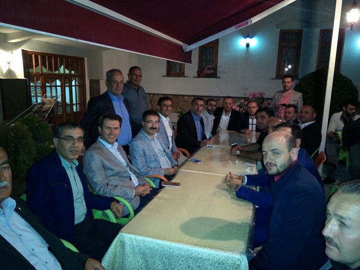AK PARTİ YÖNETİMİ BOĞAZKALE’DE İFTAR YAPTI