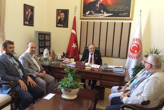 STK TEMSİLCİLERİNDEN USLU’YA ZİYARET