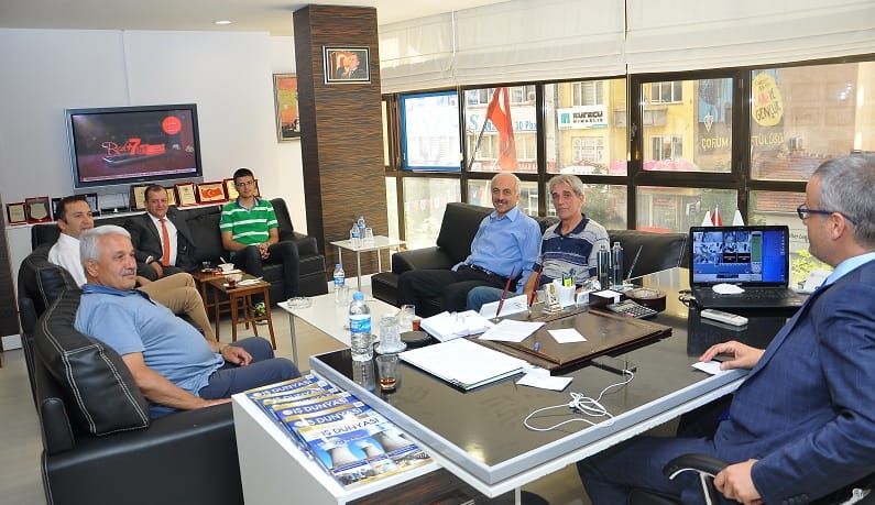 KOSGEB MÜDÜRÜ ÇORUM’A VEDA ETTİ