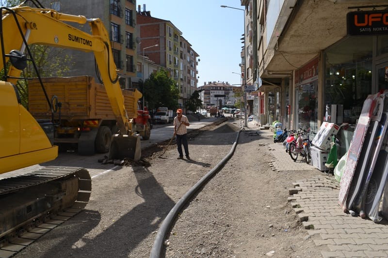 İSKİLİP’TE SICAK ASFALT HAZIRLIĞI