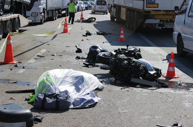 MOTOR SÜRÜCÜSÜNÜN FECİ ÖLÜMÜ