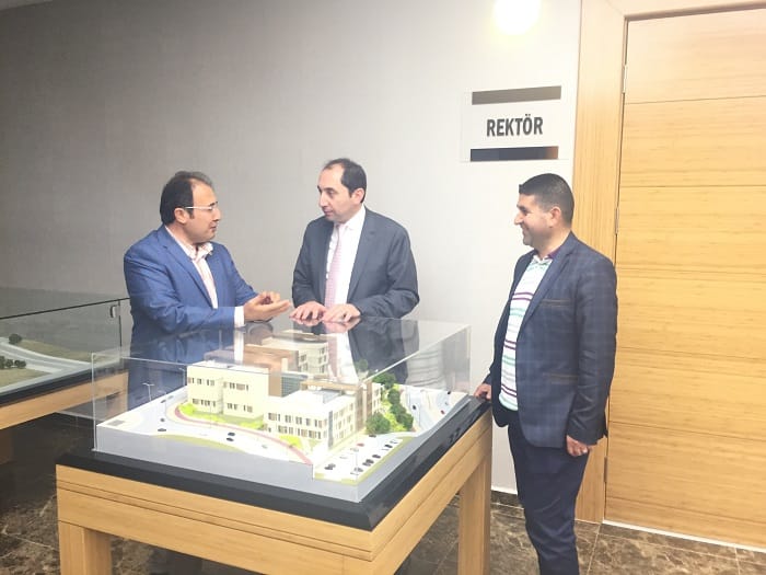 BAĞCI’DAN REKTÖR ALKAN’A DESTEK