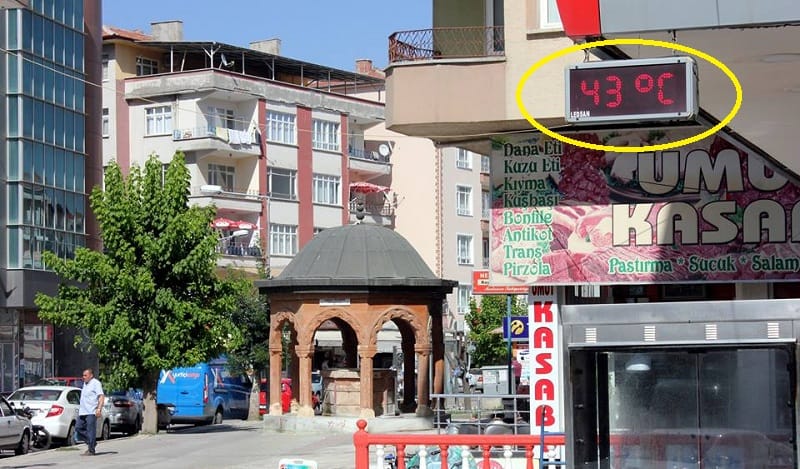 ÇORUM’DA SICAKLIK TAVAN YAPTI