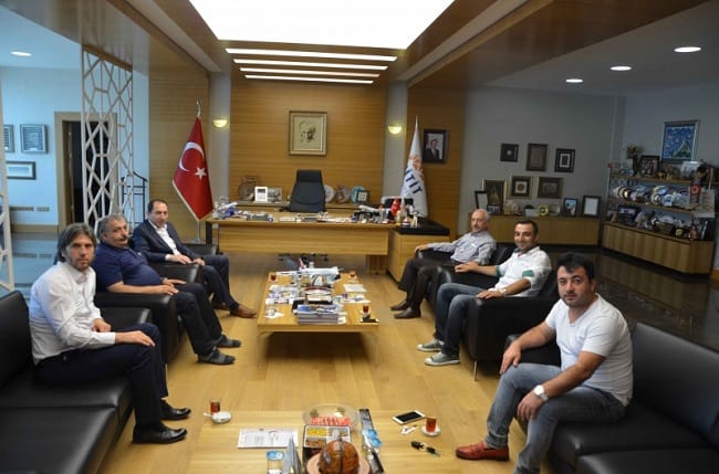 ÇORUM BELEDİYESPOR’DAN REKTÖR’E ZİYARET