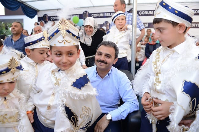 ÇORUM’DA COŞKULU SÜNNET ŞÖLENİ