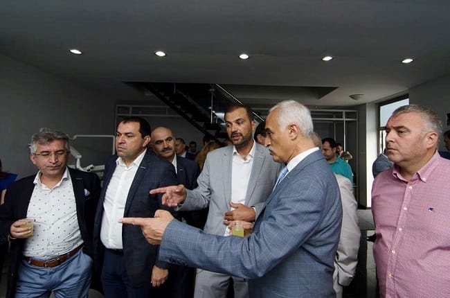 MÜSİAD BAŞKANI ORGANİZEYİ GEZDİ