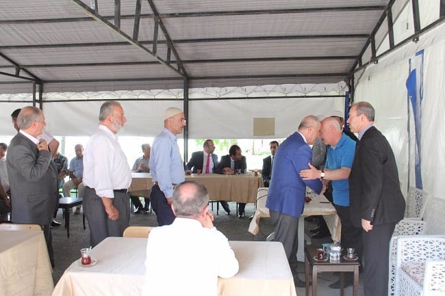 ÇORUMLU VALİ TAZİYELERİ KABUL ETTİ