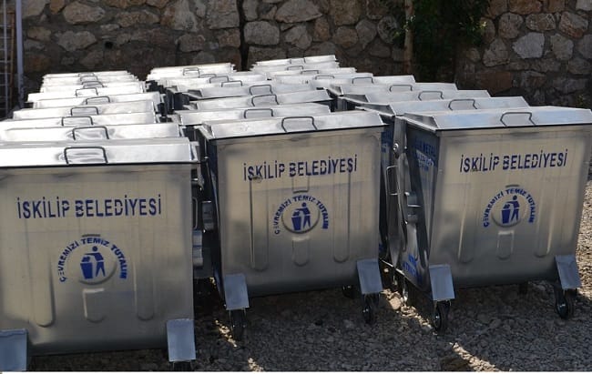 ESKİLER GİTTİ YENİ KONTEYNERLER GELDİ