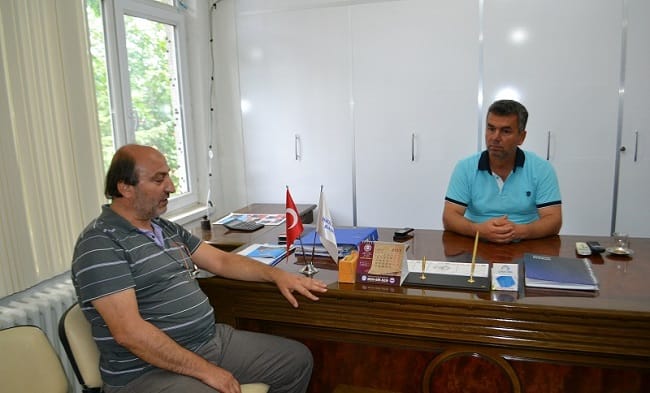 PROFESÖR GÖÇMEN’DEN KENT ARŞİVİNE DESTEK