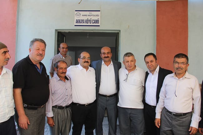 KÖY HALKININ YAPTIĞI CAMİ İBADETE AÇILDI
