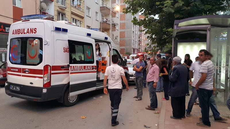 ÇORUM’DA KORKU DOLU ANLAR