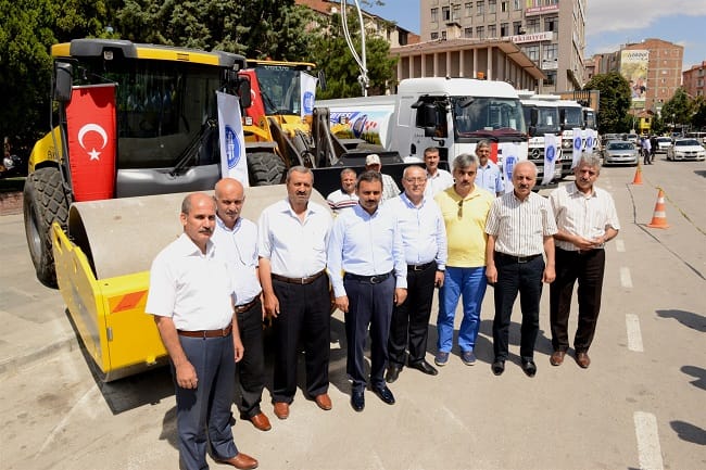 ÇORUM BELEDİYESİ’NE ARAÇ TAKVİYESİ