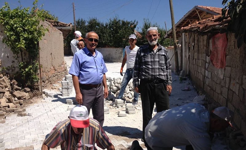 DÜVENCİ BELDESİ’NDE ALTYAPI SEFERBERLİĞİ