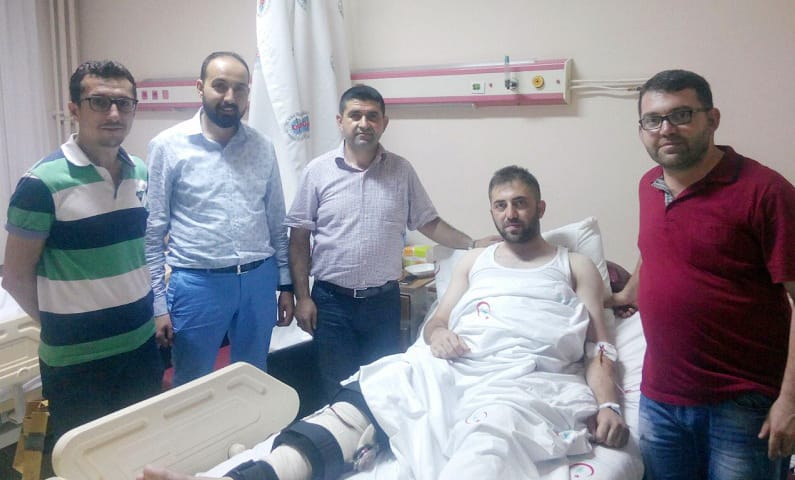 AK PARTİ MERKEZ İLÇENİN HASTANE MESAİSİ