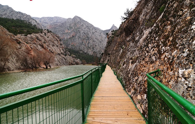 İNCESU KANYONU AYDINLATILACAK