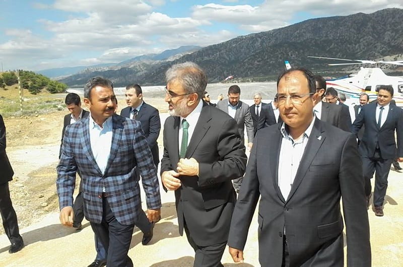 ÇORUM’DA KARGI HES’İ HİZMETE AÇTI
