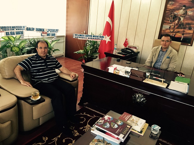 KAYMAKAMLA PROJELERİ İSTİŞARE ETTİ
