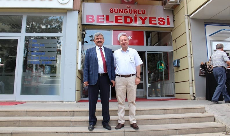 VEZİRKÖPRÜ BELEDİYE BAŞKANI ÇORUM’DA