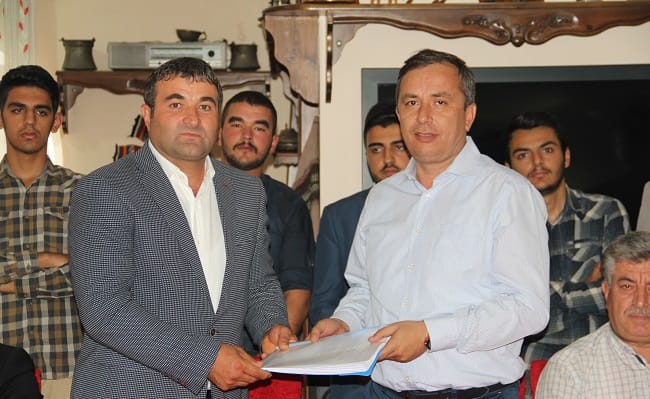 ESNAFIN SORUNLARI TESLİM EDİLDİ