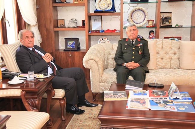 JANDARMA BÖLGE KOMUTANI ÇORUM’A GELDİ