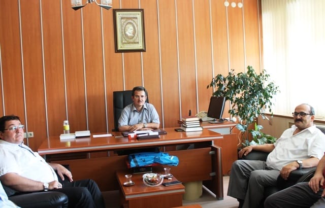 MÜFTÜYE BAŞKANLARDAN ZİYARET