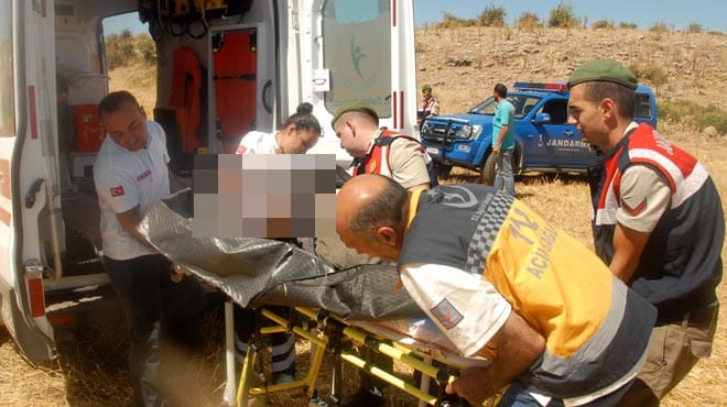 YAŞLI ADAM ARAZİDE ÖLÜ BULUNDU