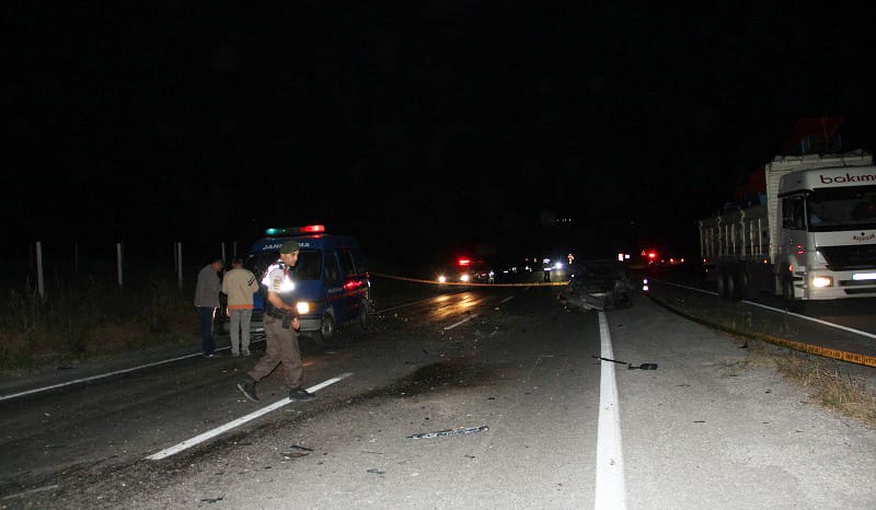 ÇORUM’DA YÜREK BURKAN KAZA