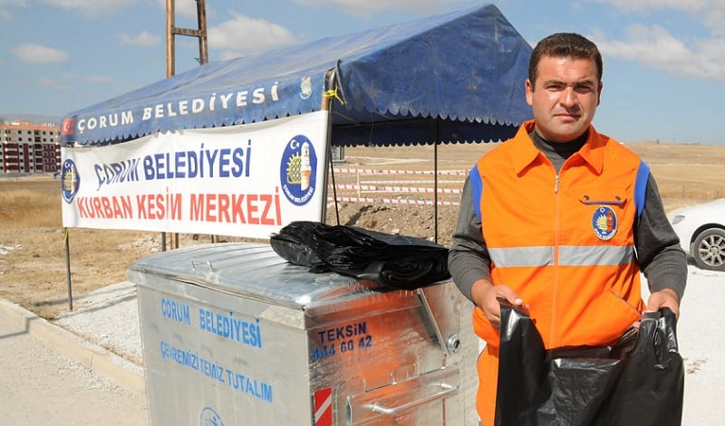 ÇORUM’DA KURBAN KESİLECEK YERLER