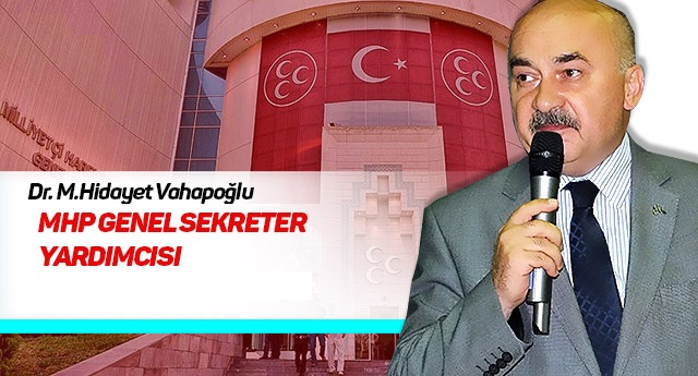 VAHAPOĞLU ANKARA’DAN 3. SIRA ADAYI