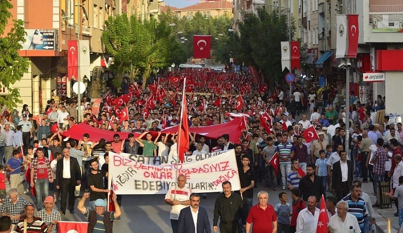 SUNGURLU ŞEHİTLERİNE SAHİP ÇIKTI