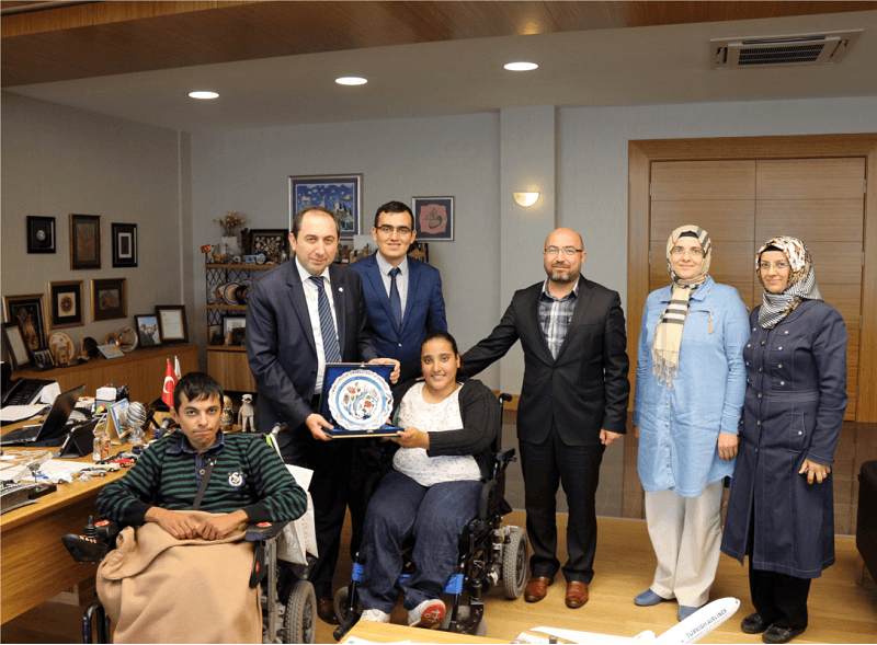 ENGELLİLER ALKAN’DAN DESTEK İSTEDİ
