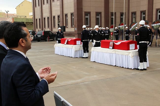 ŞEHİT POLİSİN CENAZESİ ÇORUM’A GÖNDERİLDİ