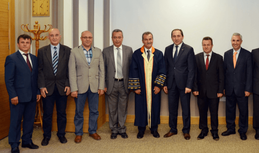 GÖREVDE YÜKSELENLER CÜBBELERİNİ GİYDİ