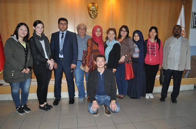YABANCI ÖĞRENCİLERDEN SUNGURLU’YA ZİYARET