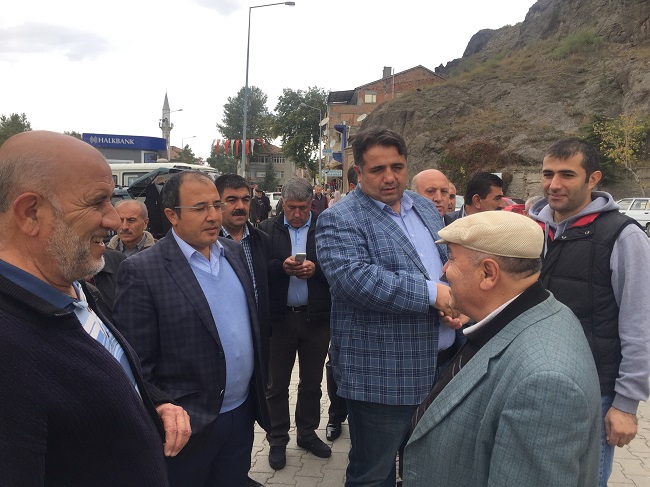 YENİDEN AK PARTİ İÇİN DESTEK İSTEDİLER