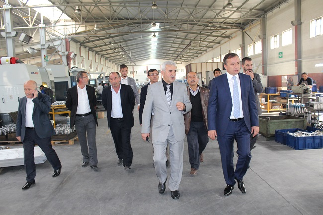 CEYLAN SANAYİCİLERİ ZİYARET ETTİ