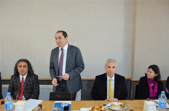 REKTÖR ALKAN YAPILACAK PROJELERİ ANLATTI